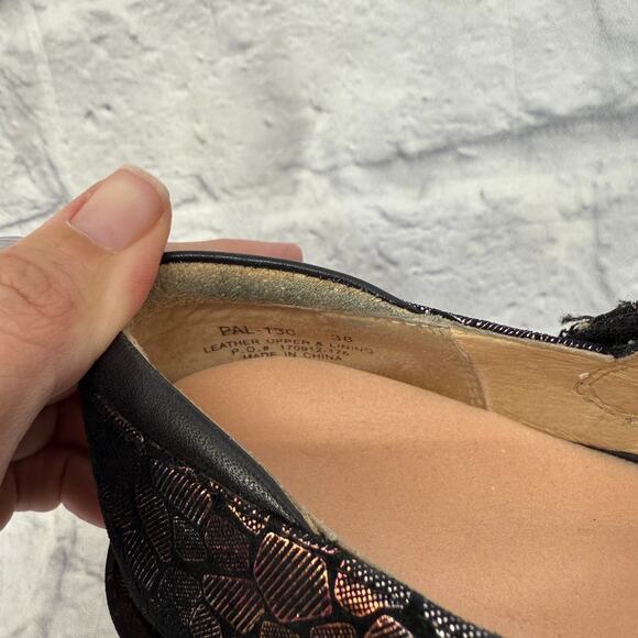 Alegria PAL-839 Paloma Metallic Black Stone Mary Jane Shoes Women EU 38 US 7.5 - Picture 9 of 11